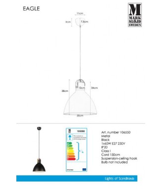 Eagle Black D-35, 106550