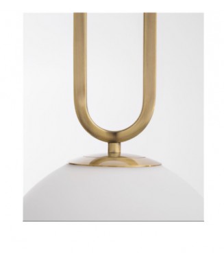 Grus Matt-Gold D-20cm 9191201/ Rippvalgusti