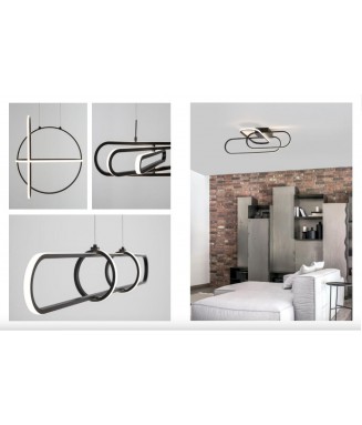 Arte Black Pendant 9114861