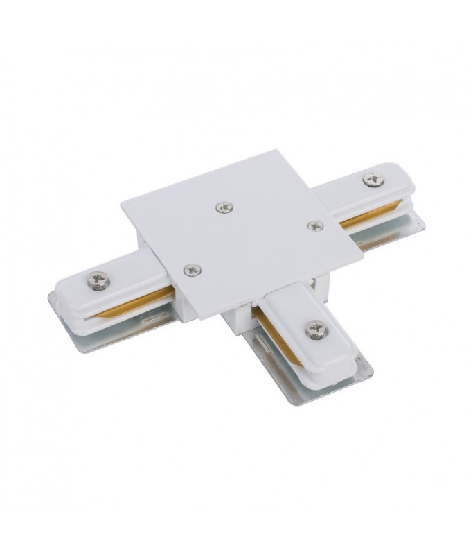 Track Recessed T Connector 8834 White