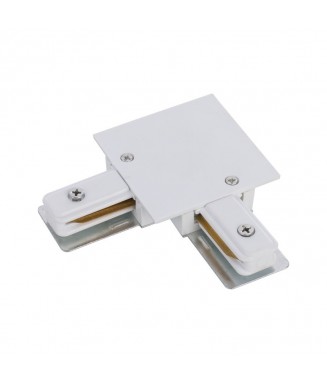 Track Recessed L Connector 8970 White