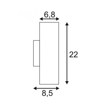 Enola B 151801 White /Seinavalgusti