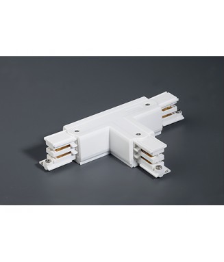 Track T Connector White