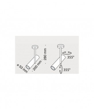 C020CL-01B, 1xGU10 / Laevalgusti