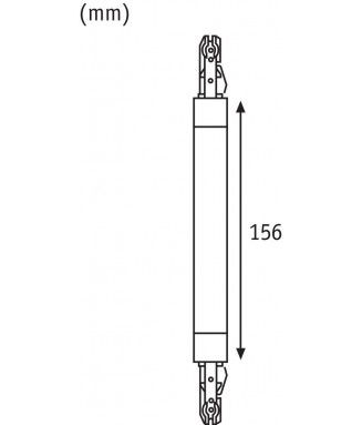 Track Flex Connector Matt Chrome 953.25