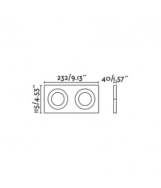 Argon -2 Black Square 43413