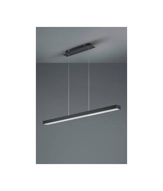 Agano Pendant Black 18W LED / Rippvalgusti