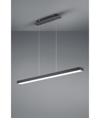 Agano Pendant Black 18W LED / Rippvalgusti