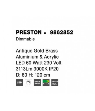 Preston D-60/40, 9862852