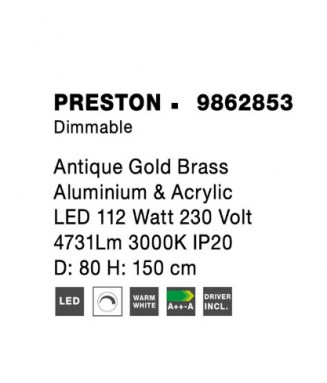 Preston D-80/60/40, 9862853