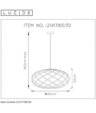 Wolfram 21417/65/02 D-65 Matt Gold / Rippvalgusti