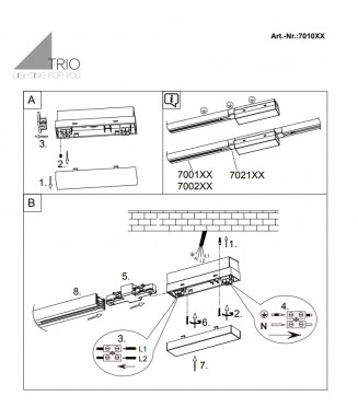 Track Trio Middle/End Power 701031