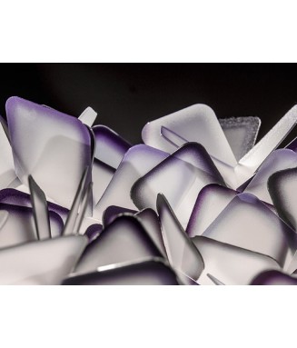 Clizia Ceiling L-size D-78cm, Purple/ Laevalgusti