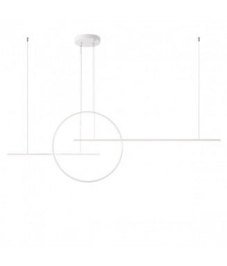 Giotto Pendant White 66W LED/ Rippvalgusti