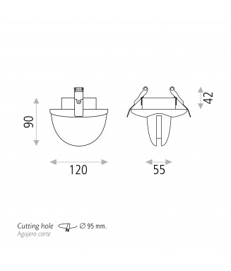 Spectra Recessed White 7W LED