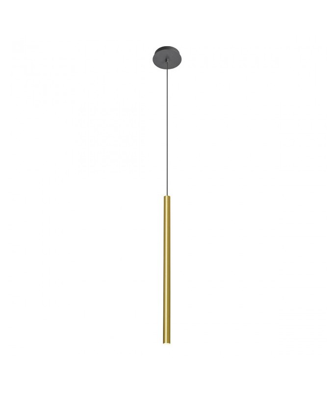 Kanji Brush Gold H-55cm / Rippvalgusti