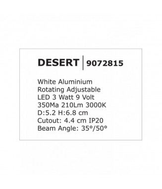 Desert 9072815 /Süvis.valgusti