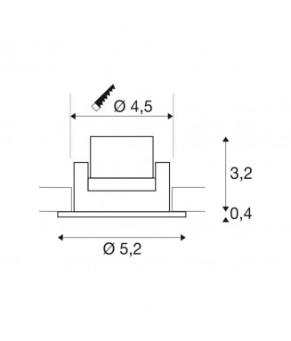 New Tria 113971 White IP44