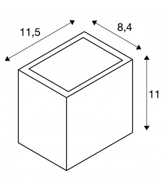 Sitra Cube Anthracite 1002032