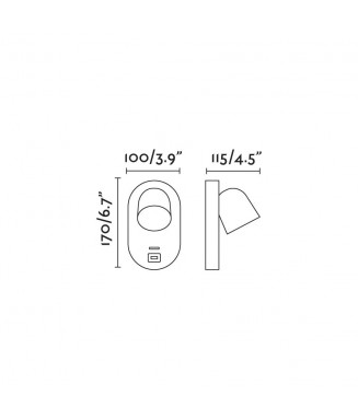 Corb White  40135 + USB