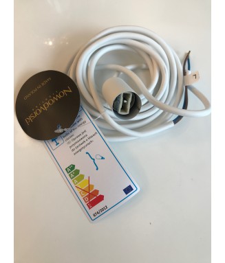 Cameleon Cable 8638/ White 2,5m G9/ Juhe sokliga G9