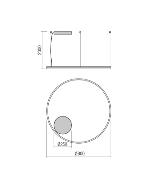 Orbit Black D80 Triac 01-1949 /Rippvalgusti