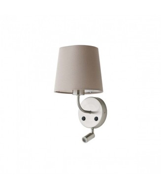 Piccadilly Satin Nickel/ Tortora  + led