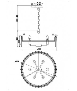 MOD043PL-06G D-52cm