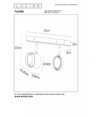 Floris 35913/02/30 /Spotvalgusti