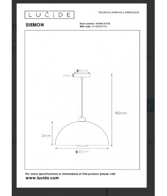 Siemon 45496/01/30 Black  /Rippvalgusti