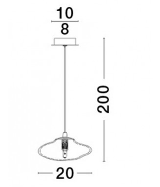 King 9006046 D-20 / Rippvalgusti