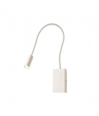 Wallie White 01-2754, 3W LED +USB