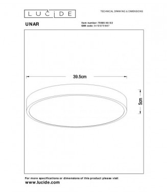 Unar 79185/40/02 D-39,5cm