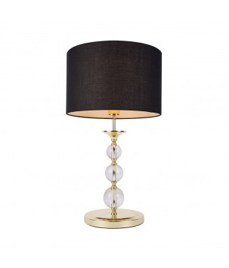 Rea Table Black/Gold /Lauavalgusti