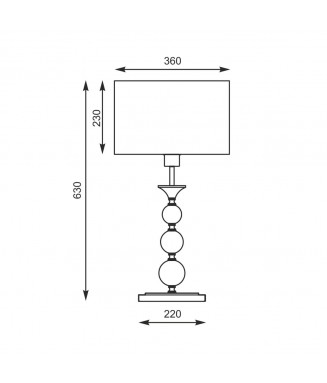 Rea Table White/Chrome /Lauavalgusti