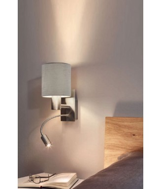 Pasteri 96478 Taupe Wall + Led