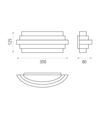 Luxur Black 22W LED