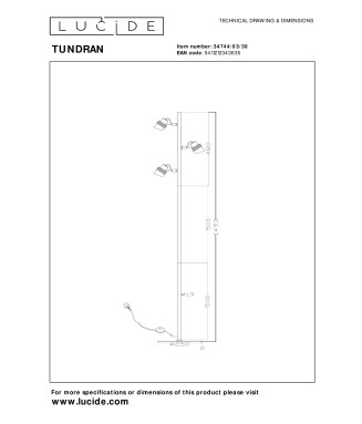 Tundran 34744/03/30  / Floor lamp