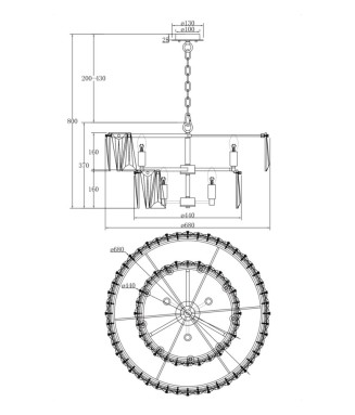 MOD043PL-12CH D-68cm