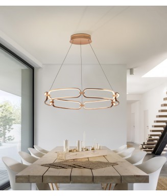 Colette Pendant 786966D+pult , D-80cm / Rippvalgusti