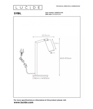 Sybil 45599/01/30/ Lauavalgusti