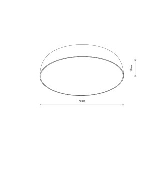 Satellite 8022 White D-78cm/ Laevalgusti