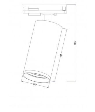 Track Sopt Maytoni TR020-1-GU10-W