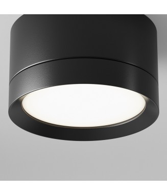 C086CM HOOP Black 5x8,5cm  /Ceiling lamp