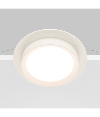 DL086 HOOP White Round /Downlight