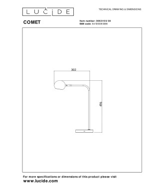 Comet 36621/03/30  Laualamp