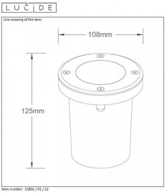 Biltin 11801/01/12 GU10, IP67