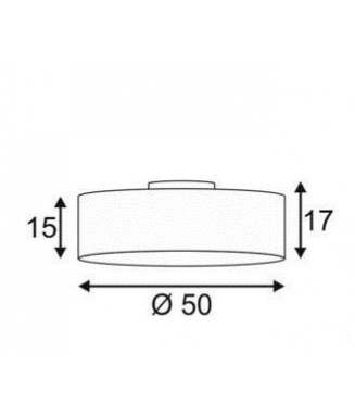 Tenora CL-1, White 156051, 3xE27