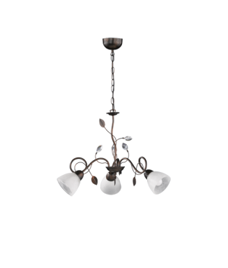 Traditio Antique Rust Chandelier -3