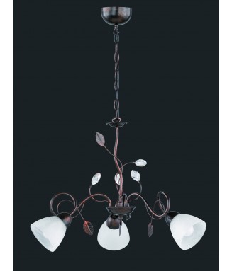 Traditio Antique Rust Chandelier -3